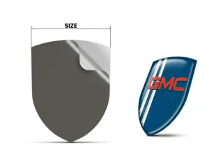 GMC Pegatinas Auto Resistentes Estrella Estilo Profesional